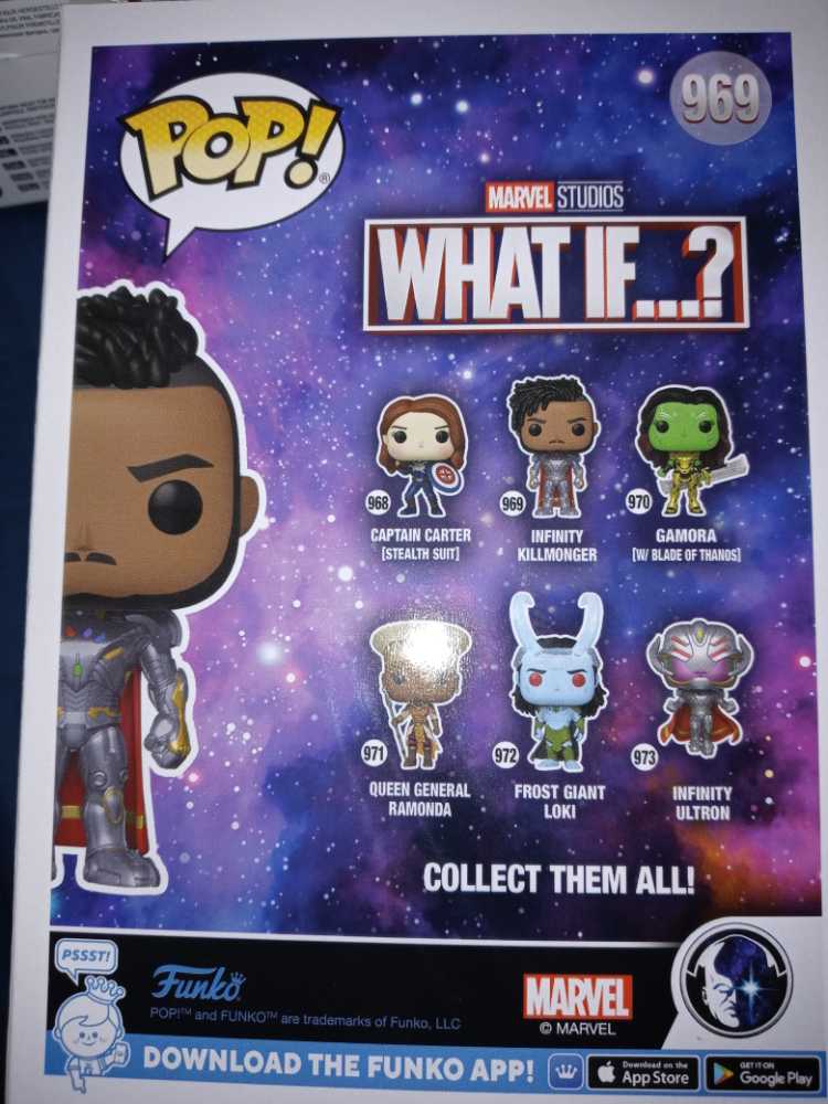 Infinity Killmonger #969 - Funko (Marvels What If...?) (Marvels What If...?) action figure collectible [Barcode 889698586528] - Main Image 2