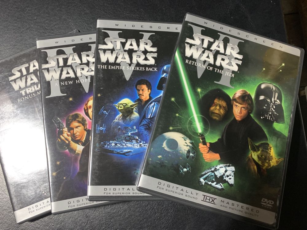 Star Wars Trilogy A New Hope The Empire Strikes Back Return Of The Jedi Widescreen Edition With Bonus Disc  action figure collectible [Barcode 024543123415] - Main Image 4