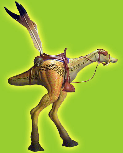 Captain Tarpals & Kaadu - Hasbro (Star Wars) action figure collectible [Barcode 076930262016] - Main Image 3