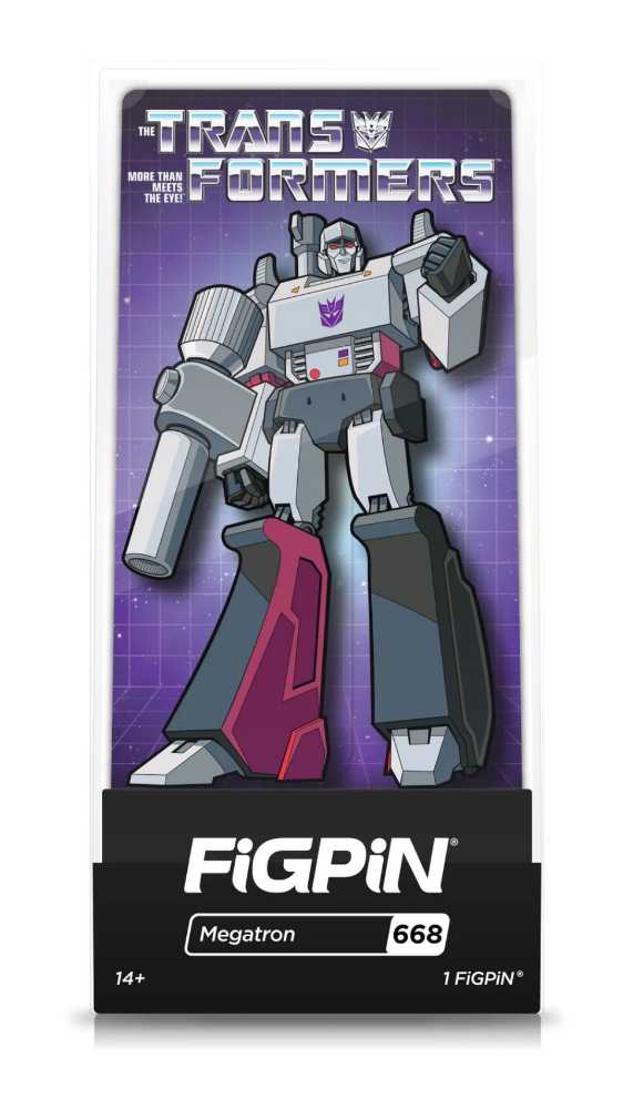 Megatron (668) - FigPin (FiGPiN: Transformers) action figure collectible [Barcode 810021536309] - Main Image 3