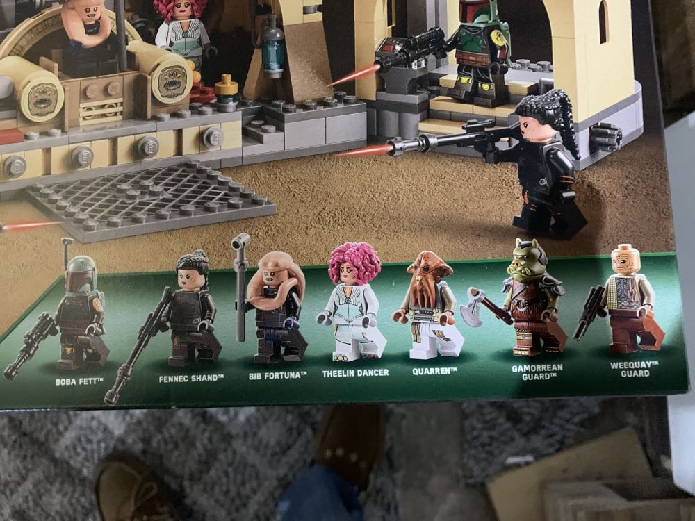 Lego Boba Fett‘s Throne Room - Lego (The Book Of Boba Fett) action figure collectible [Barcode 673419357463] - Main Image 2