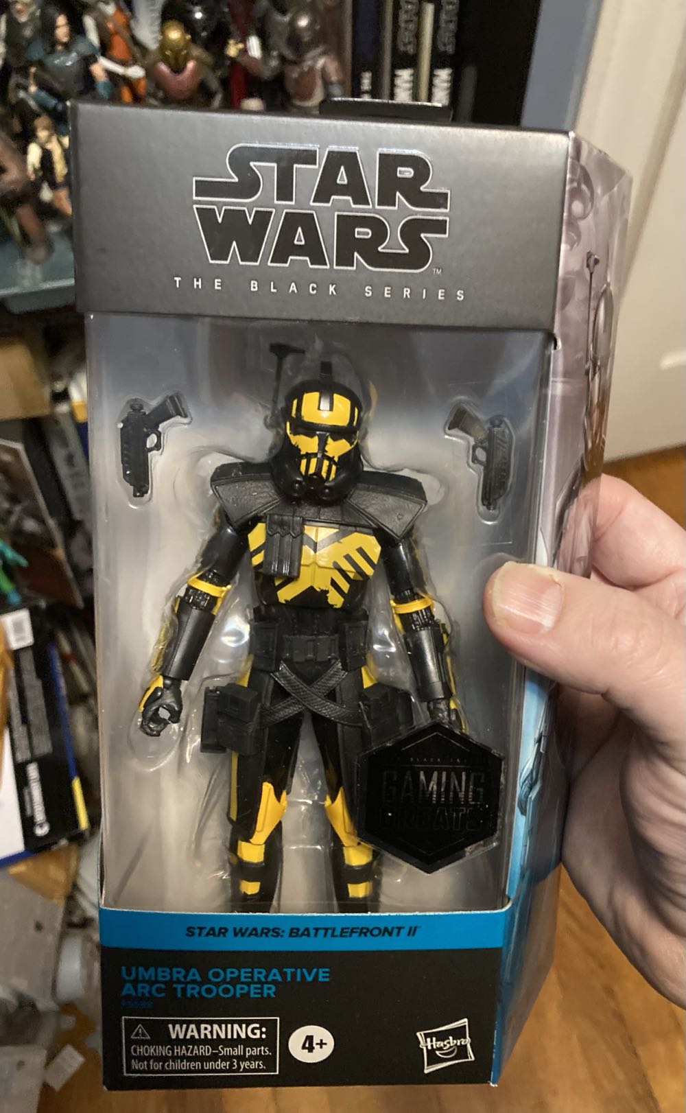 TBS4 6”: Gaming Greats #9: Umbra Operative ARC Trooper - Hasbro (Star Wars: Battlefront II) action figure collectible [Barcode 5010993970940] - Main Image 4