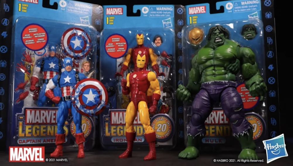 Marvel Legends 20th Anniversary Collection Iron Man - Hasbro (Marvel Legends) action figure collectible [Barcode 5010993956722] - Main Image 2