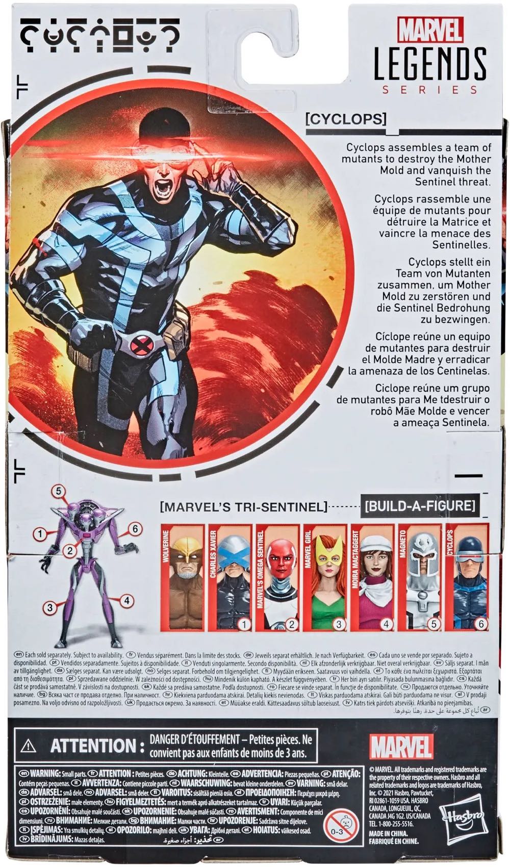 Cyclops - Hasbro (Marvel Legend Series) action figure collectible [Barcode 5010993790289] - Main Image 2