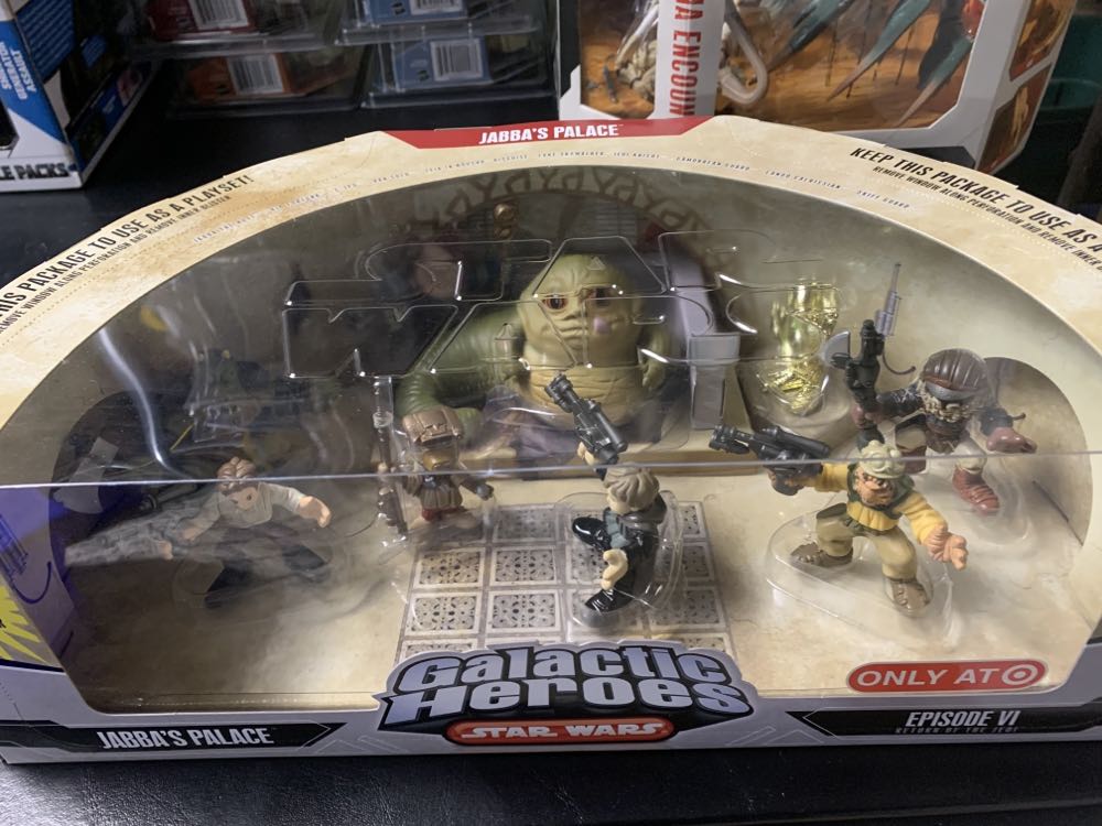 Jabba’s Palace Cinema Scene - Hasbro (Return Of The Jedi) action figure collectible [Barcode 653569263104] - Main Image 2