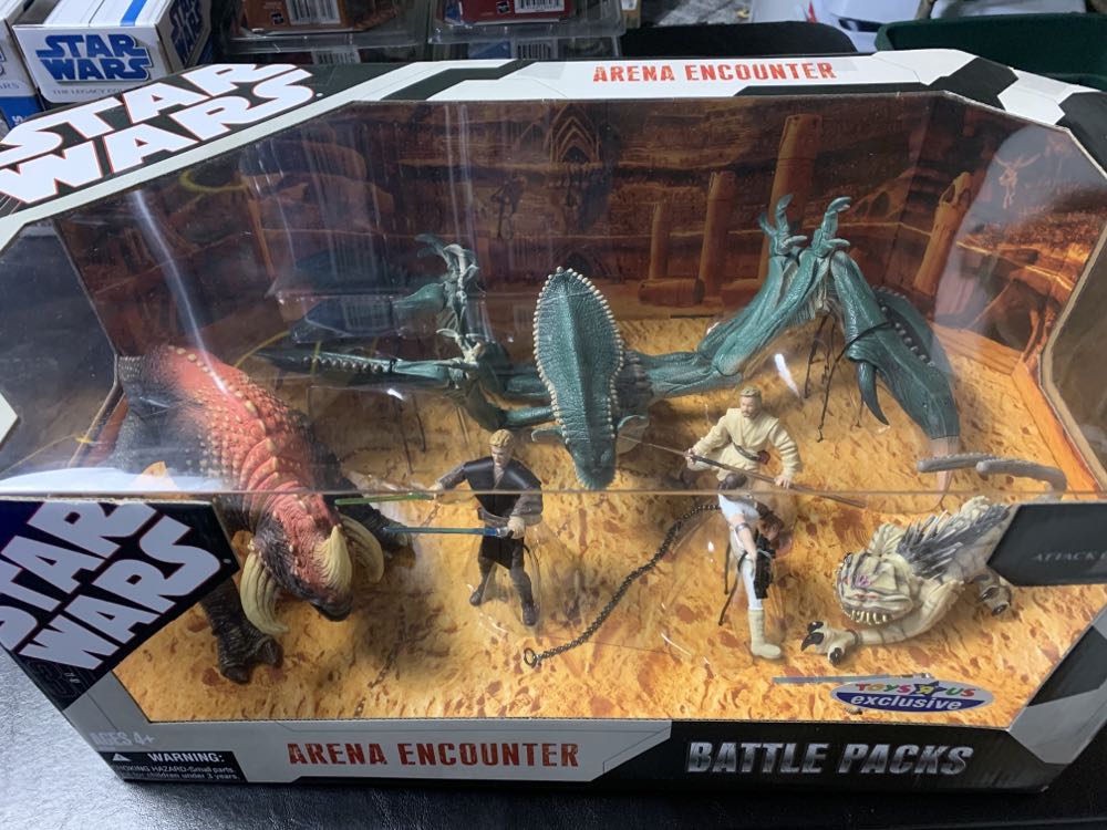 Battle Pack 30Th Anniversary Arena Encounter - Hasbro (Attack Of The Clones) action figure collectible [Barcode 7673366867735] - Main Image 2