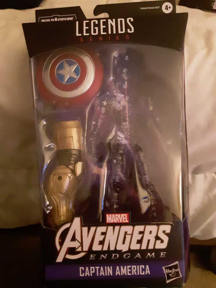 Captain America  - Hasbro (Marvel Legends: Avengers Endgame) action figure collectible [Barcode 5010993742202] - Main Image 2