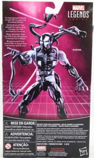 Deadpool : Back in Black (Marvel Legends) - Hasbro (Marvel Legends) action figure collectible [Barcode 0630509632015] - Main Image 2