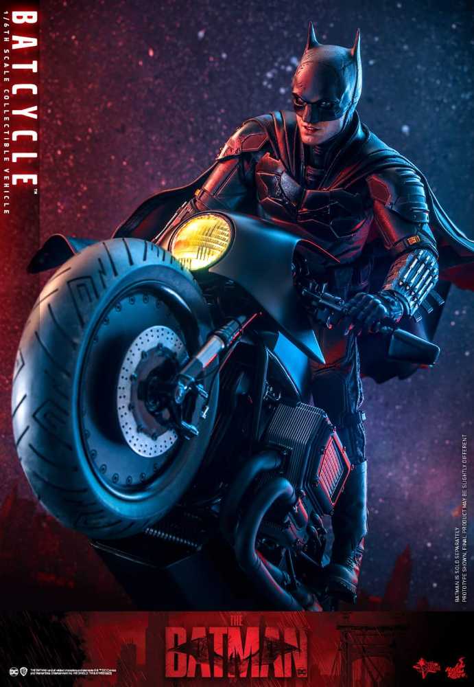 Batcycle, The Batman (1:6) - Hot Toys (The Batman (2022)) action figure collectible - Main Image 3