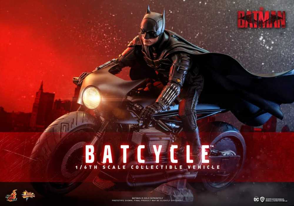 Batcycle, The Batman (1:6) - Hot Toys (The Batman (2022)) action figure collectible - Main Image 4