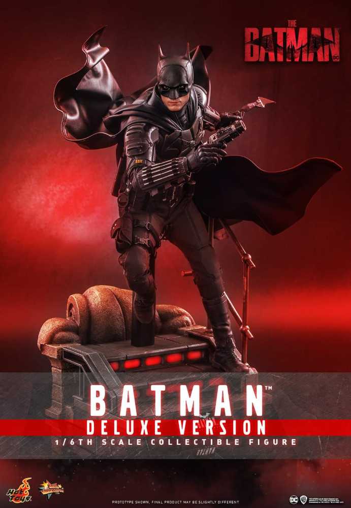 Batman, The Batman (Deluxe Edition) (1:6) - Hot Toys (The Batman (2022)) action figure collectible - Main Image 2