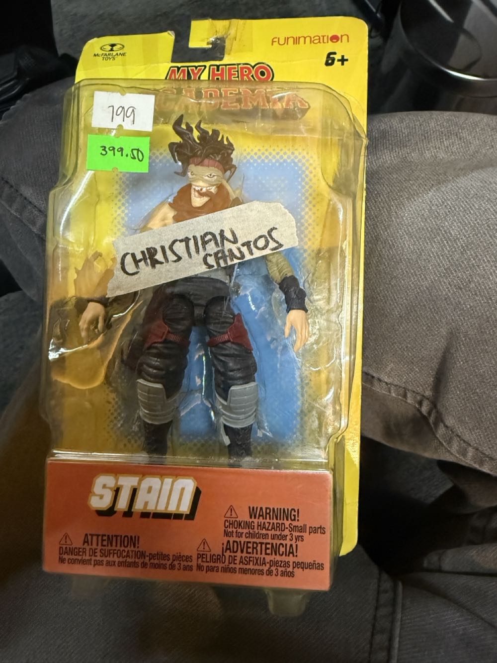 My Hero Academia - Stain - McFarlane Toys (My Hero Academia) action figure collectible [Barcode 787926109528] - Main Image 2