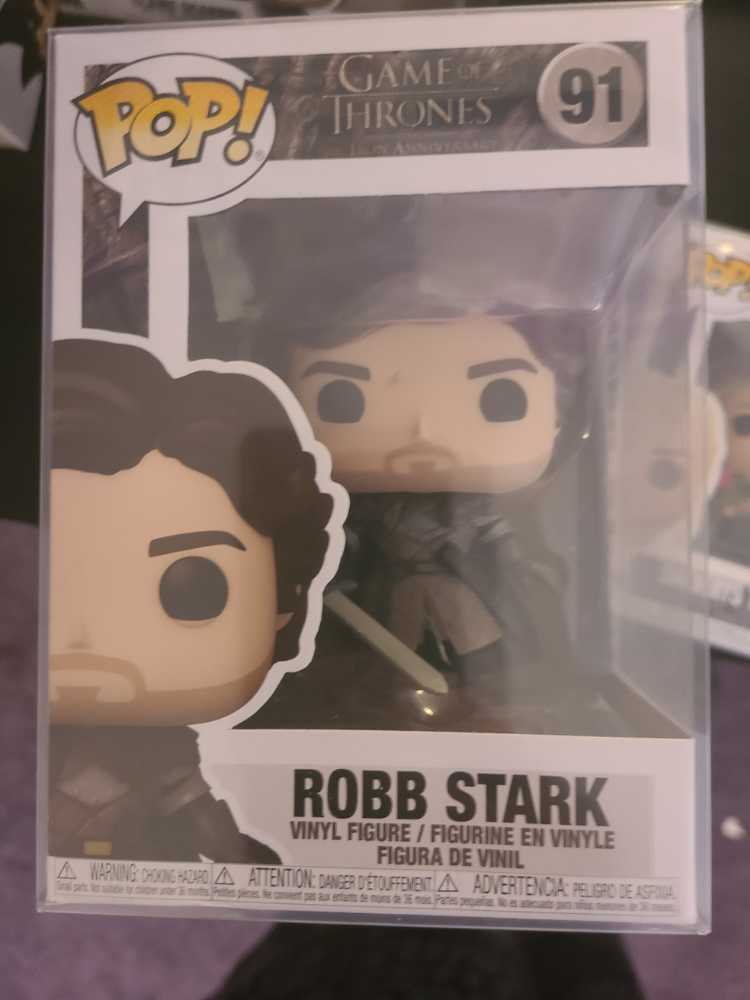 Funko Pop! Tv: Game Of Thrones Robb Stark With Sword 3.75 Inches Multicolor  action figure collectible [Barcode 889698567961] - Main Image 2