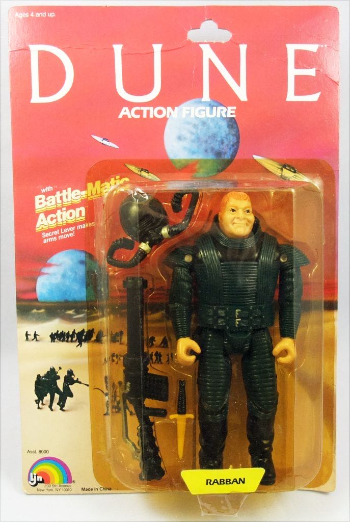 Dune Rabban LJN Loose - LJN Toys Ltd. (Dune - LJN) action figure collectible - Main Image 2