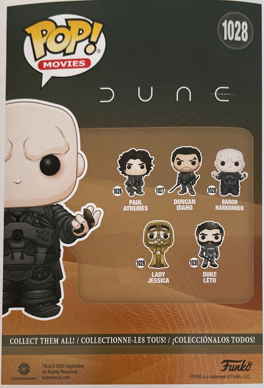 Funko Pop! Movies: Dune Baron Vladimir Harkonnen  action figure collectible [Barcode 889698516068] - Main Image 2