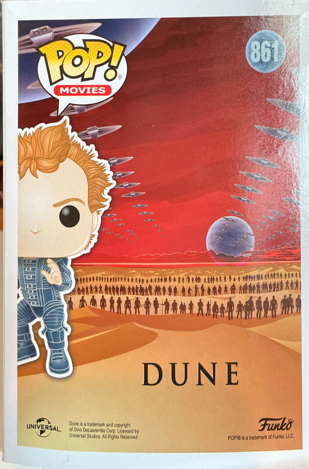 Funko Pop! Movies: Dune Classic Feyd With Battle Outfit Multicolor  action figure collectible [Barcode 889698448420] - Main Image 3