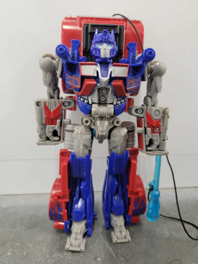 Optimus Prime Power Hook FAB 1st Robot Mode - Hasbro (Movie) action figure collectible - Main Image 2