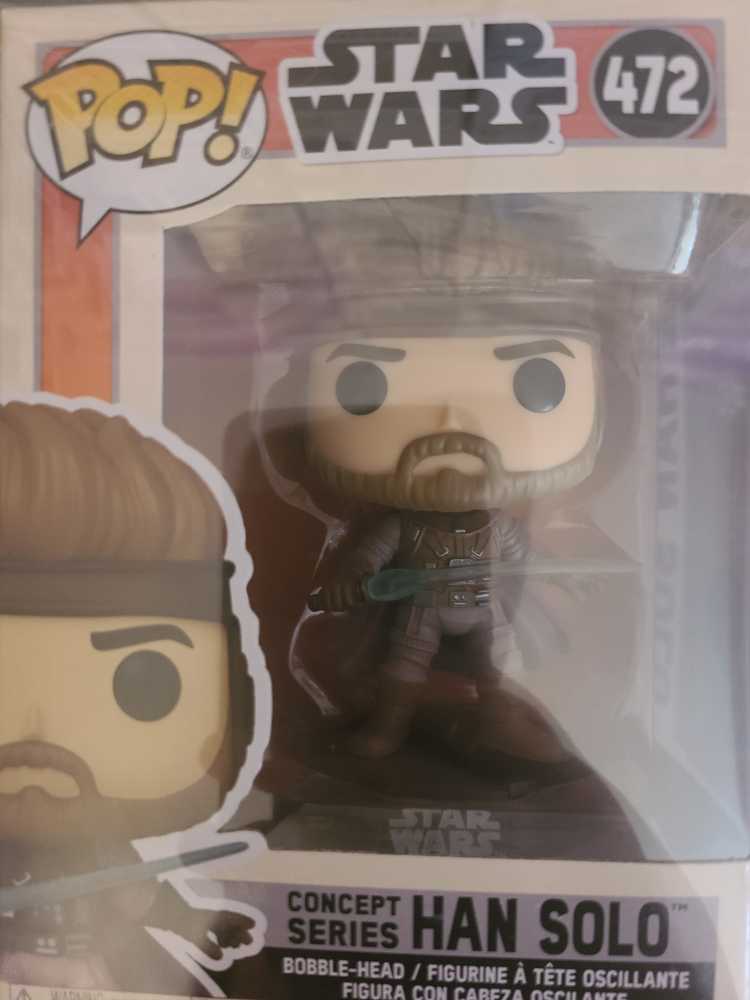 Funko Pop Star Wars: Concept Series Han Solomulticolor - Funko (Star Wars) action figure collectible [Barcode 889698567671] - Main Image 2