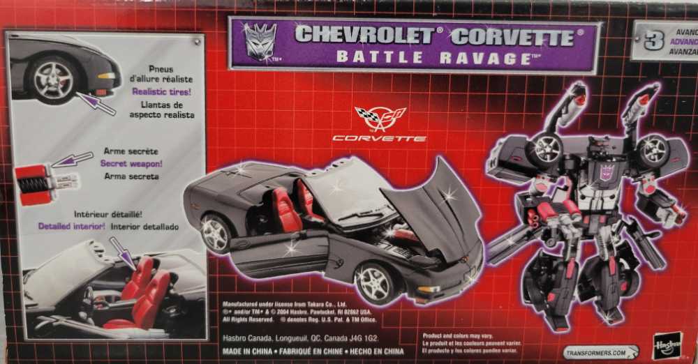 Ravage Battle 1st Boxed - Hasbro (Alternators) action figure collectible - Main Image 3