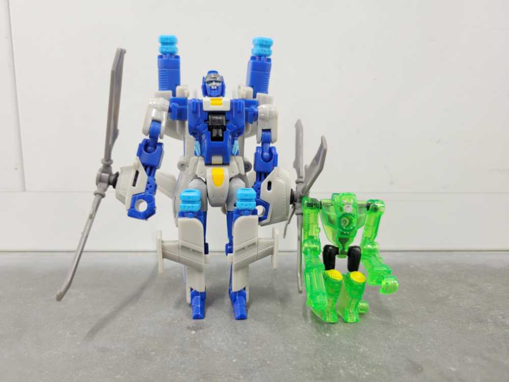Searchlight with Backwind - Hasbro (Power Core Combiners) action figure collectible - Main Image 2