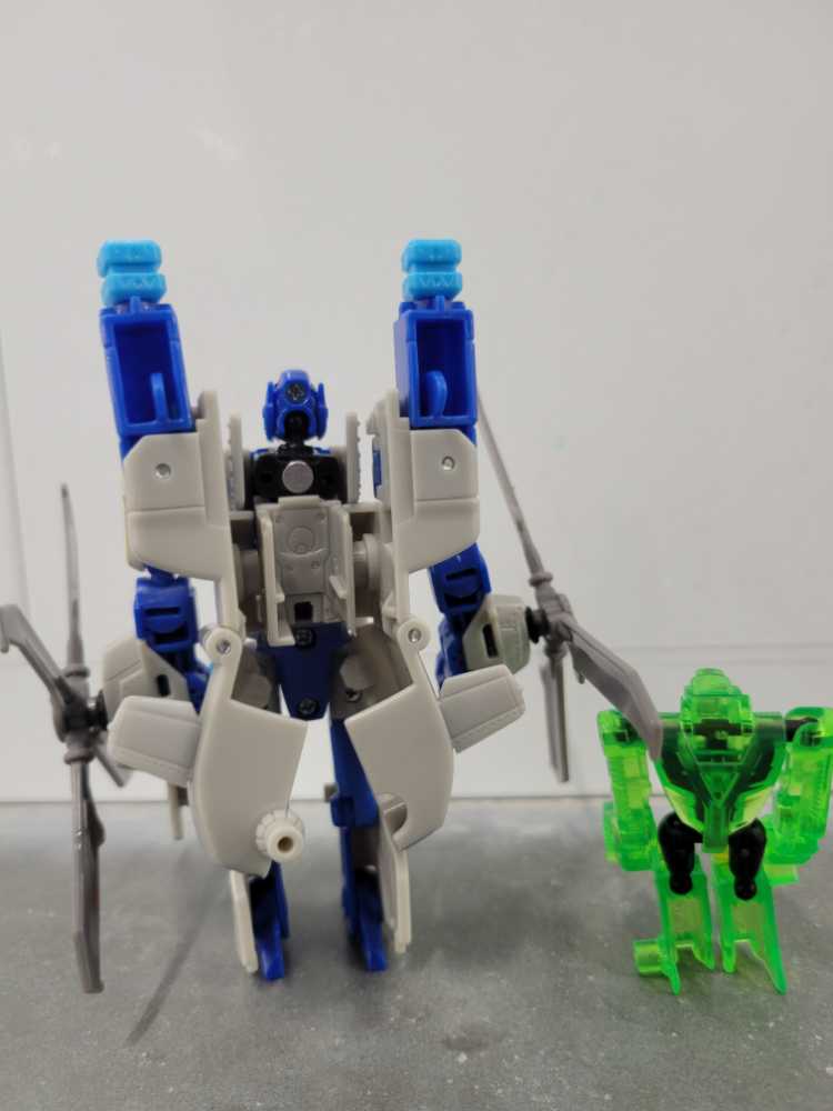 Searchlight with Backwind - Hasbro (Power Core Combiners) action figure collectible - Main Image 4