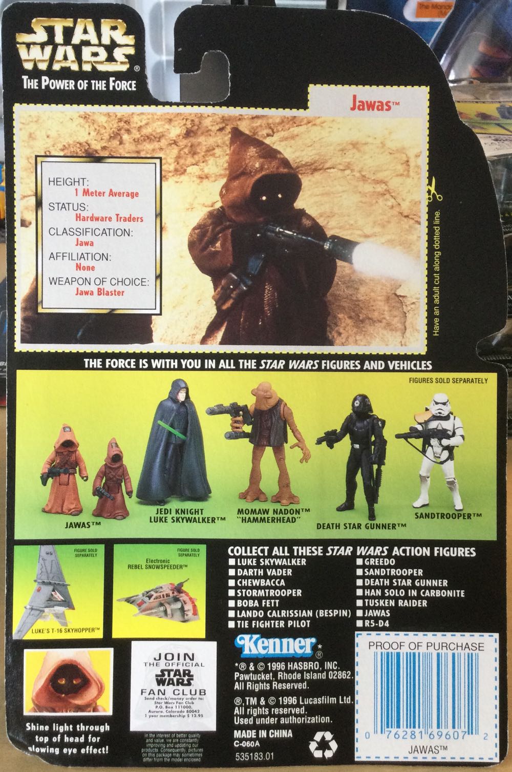 Power Of The Force (GC) - Jawas - Kenner/ Hasbro (A New Hope) action figure collectible - Main Image 2