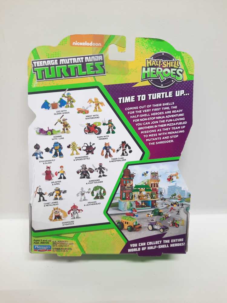 Tiger Claw & Newtralizer  (TMNT: Half-Shell: 2”) action figure collectible [Barcode 043377961185] - Main Image 2