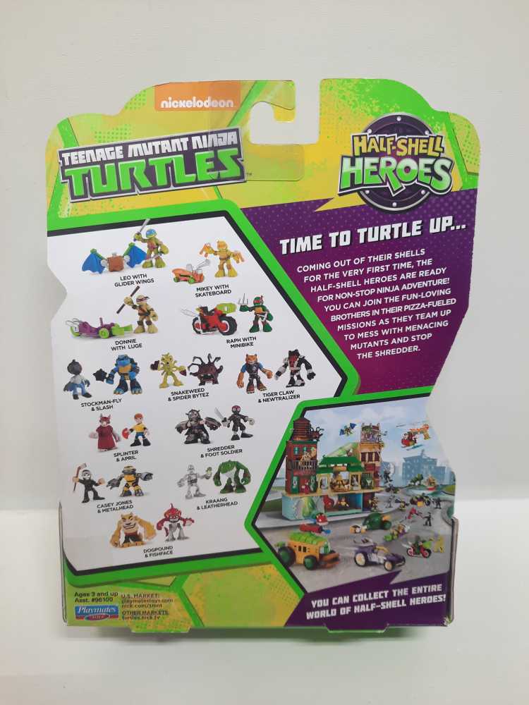 Stockman-Fly & Slash  (TMNT: Half-Shell: 2”) action figure collectible [Barcode 043377961109] - Main Image 2