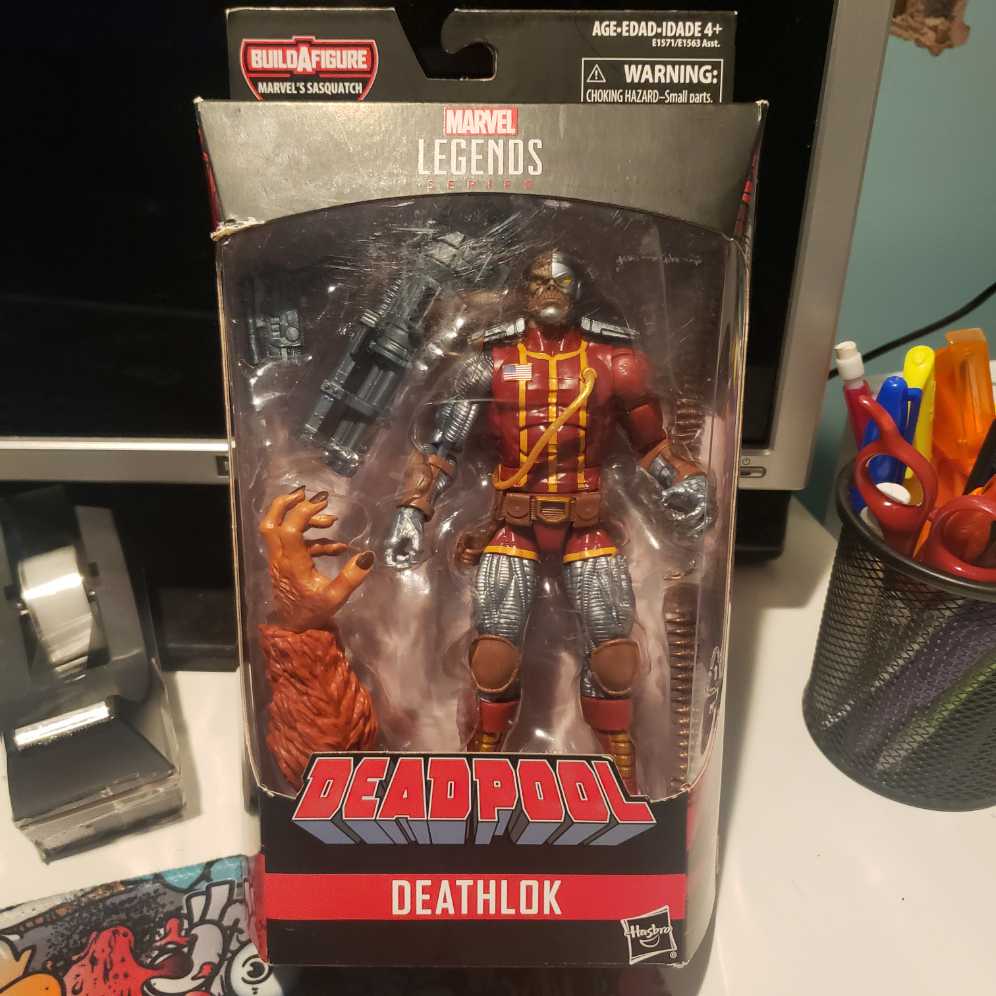 Marvel Legends Deathlok Sasquatch BAF - Hasbro (Marvel Legends) action figure collectible [Barcode 630509621088] - Main Image 4