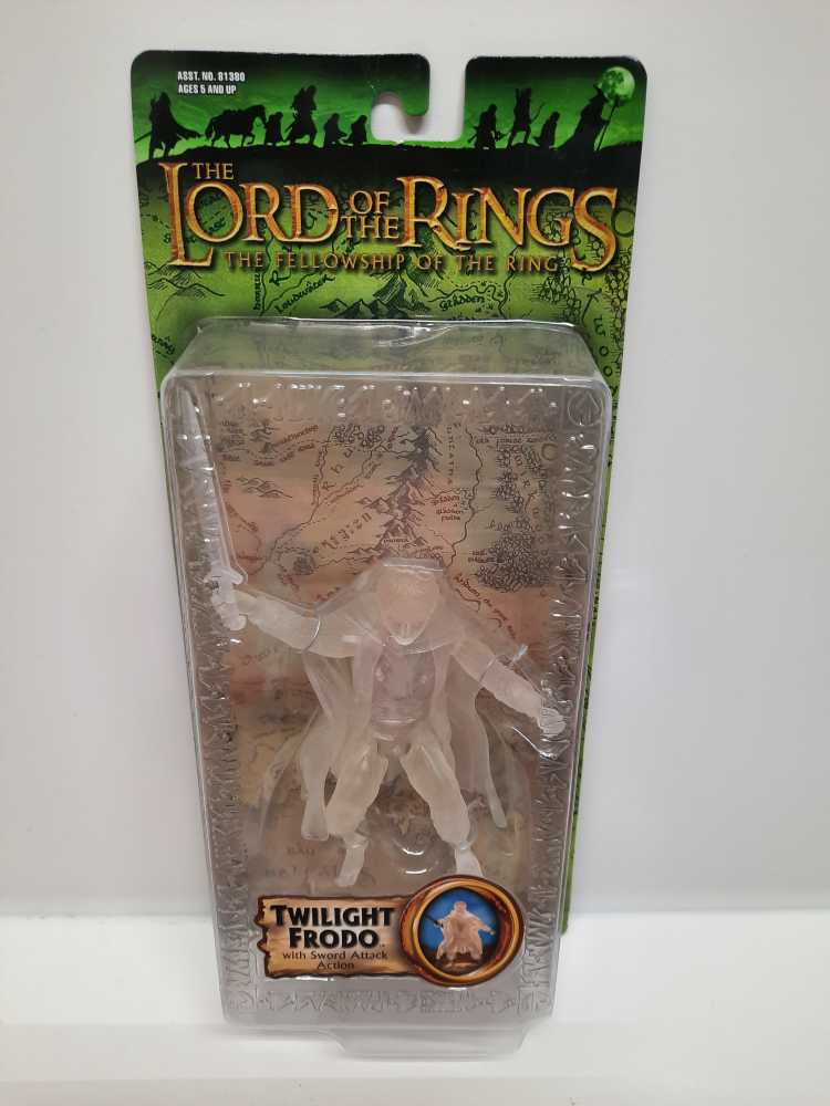 Twilight Frodo - Toy Biz (LOTR: Fellowship of the Ring: 6”) action figure collectible [Barcode 035112813743] - Main Image 1
