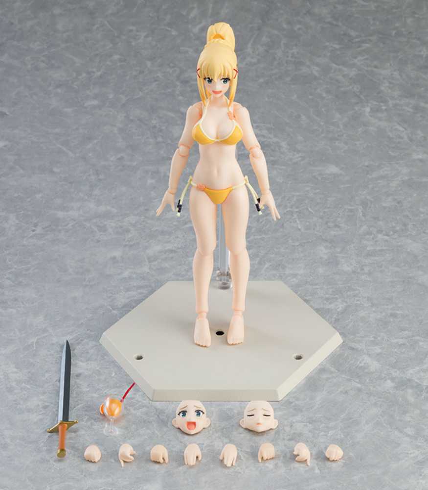 Figma Darkness: Swimsuit ver. - Max Factory (KONO SUBARASHII SEKAI NI SYUKUFUKU WO!) action figure collectible - Main Image 2
