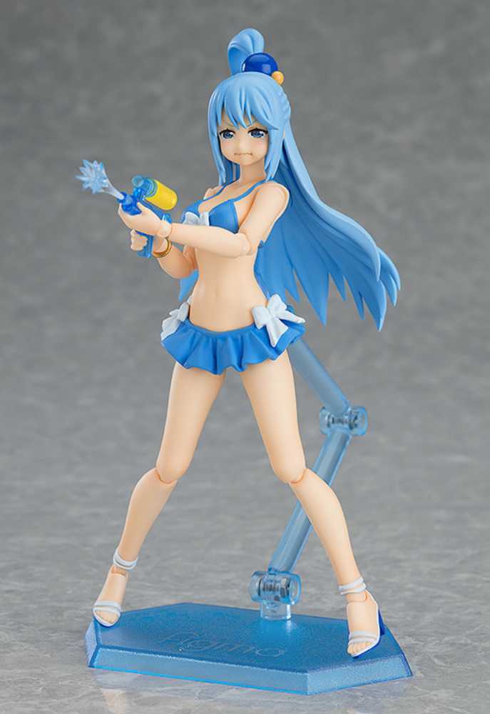 Figma Aqua: Swimsuit ver. - Max Factory (KONO SUBARASHII SEKAI NI SYUKUFUKU WO!) action figure collectible - Main Image 3