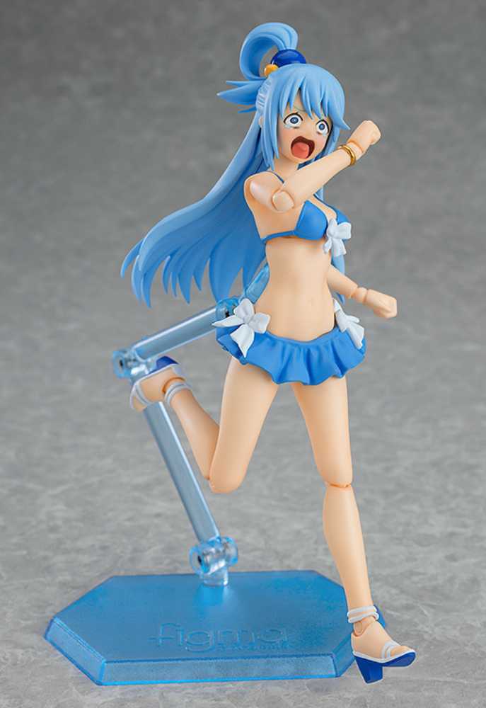 Figma Aqua: Swimsuit ver. - Max Factory (KONO SUBARASHII SEKAI NI SYUKUFUKU WO!) action figure collectible - Main Image 4