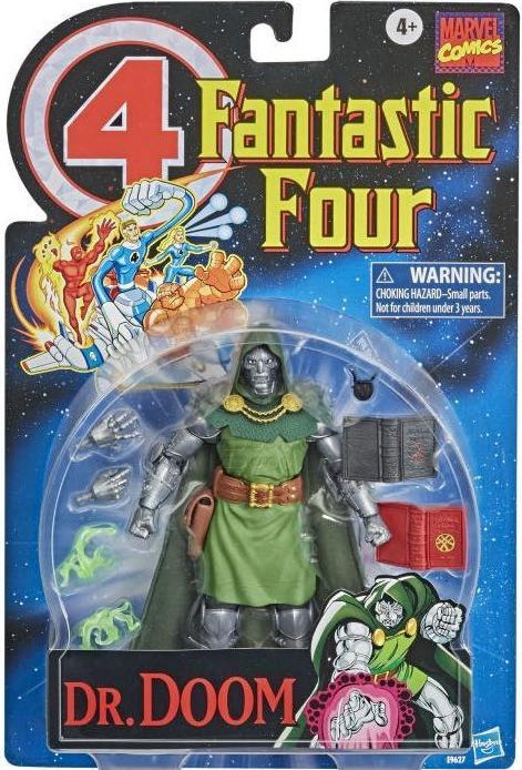 Doctor Doom Retro Marvel Legends: - Hasbro (Marvel Legends) action figure collectible [Barcode 5010993753307] - Main Image 2