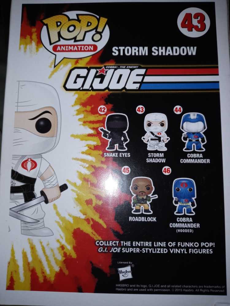 Funko GI Joe: Storm Shadow - Funko (Funko Cartoon) action figure collectible [Barcode 849803061357] - Main Image 2