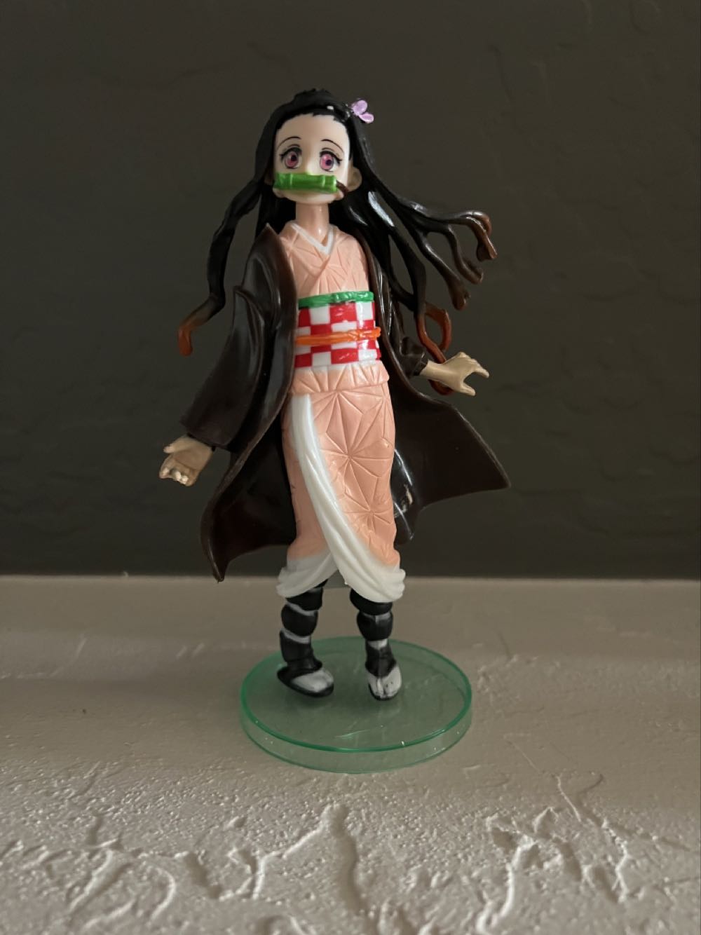 Demon Slayer Figure Action Tanjiro Figure Doll Toys Nezuko Kamado  action figure collectible - Main Image 2