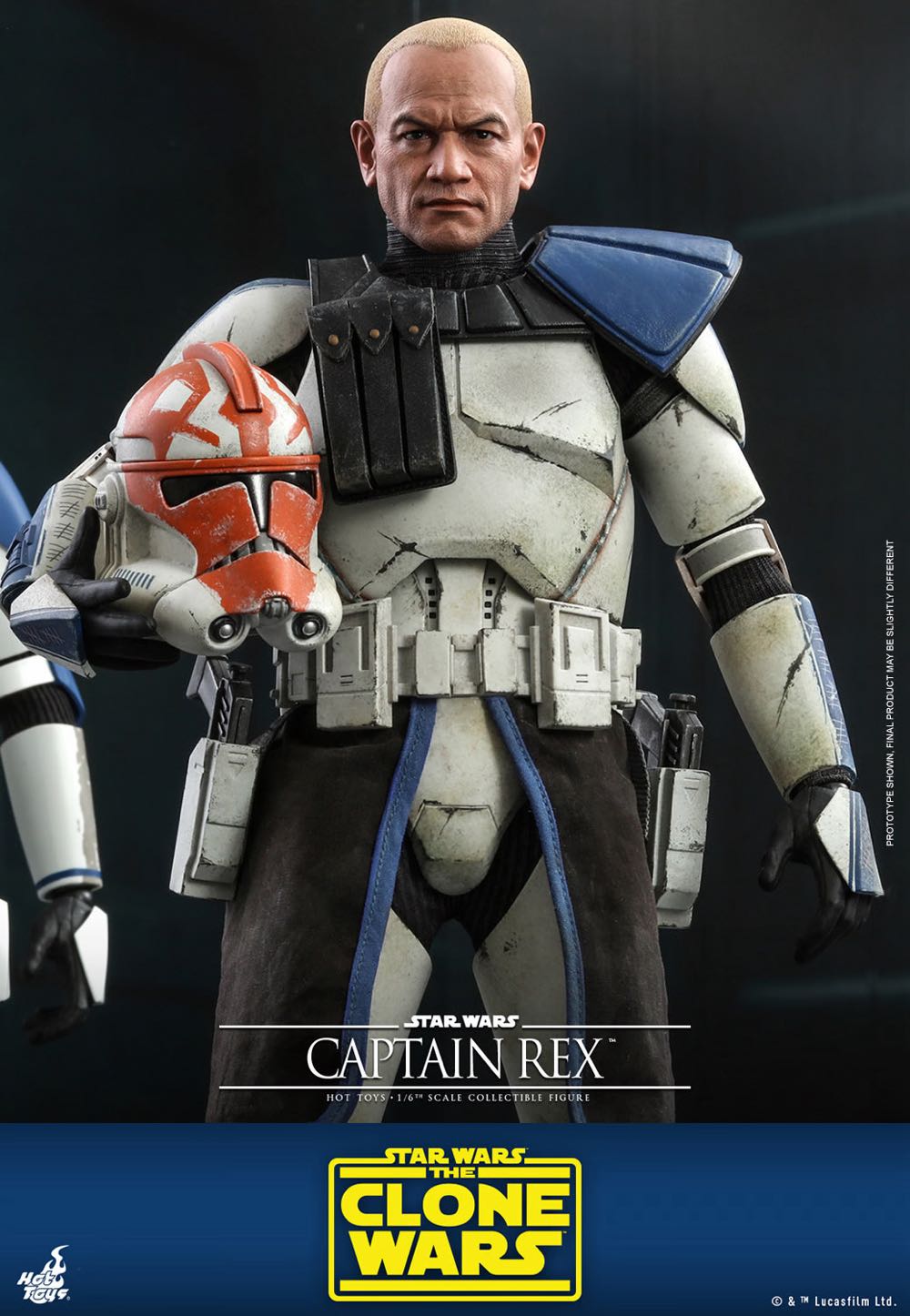 Hot Toys Captain Rex TMS018 - Hot Toys (Star Wars - Clone Wars) action figure collectible - Main Image 3