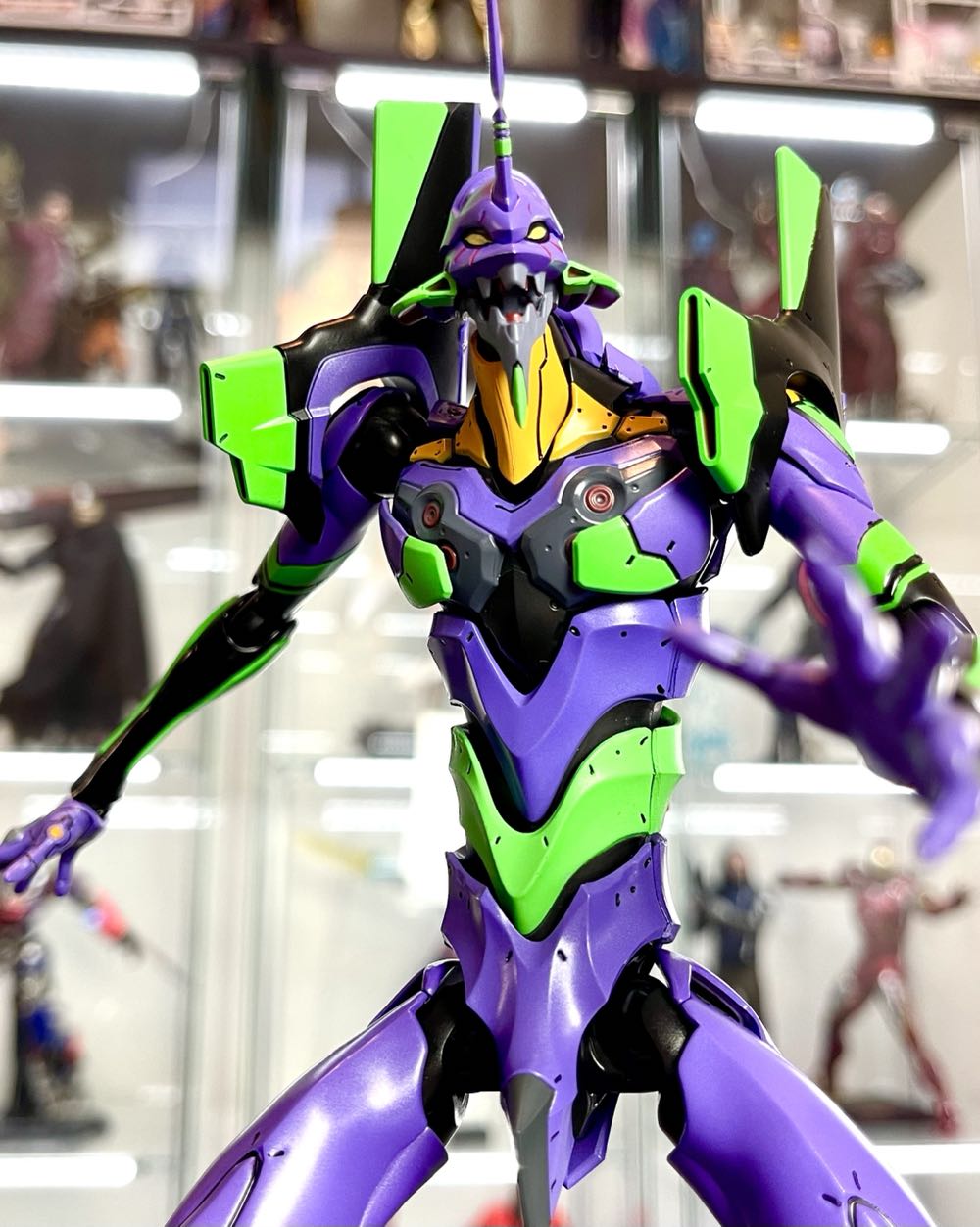 Evangelion Unit-01 Test Type [Evangelion: New Theatrical Edition] - Threezero (Neon Genesis Evangelion) action figure collectible [Barcode 4897056202221] - Main Image 3