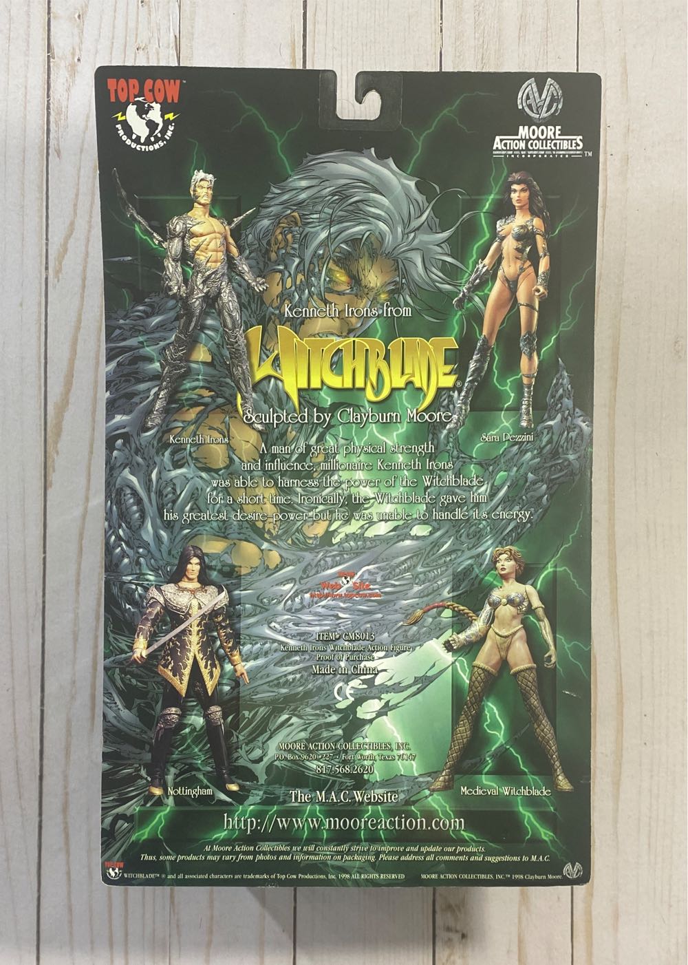 Witchblade Kenneth Irons - Top Cow action figure collectible - Main Image 2