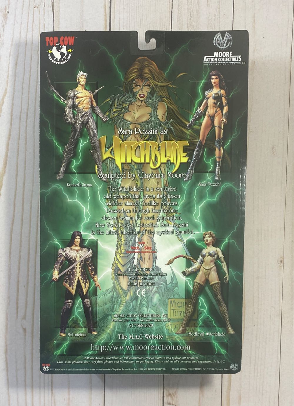 Witchblade Sara Pezzini - Top Cow action figure collectible - Main Image 2