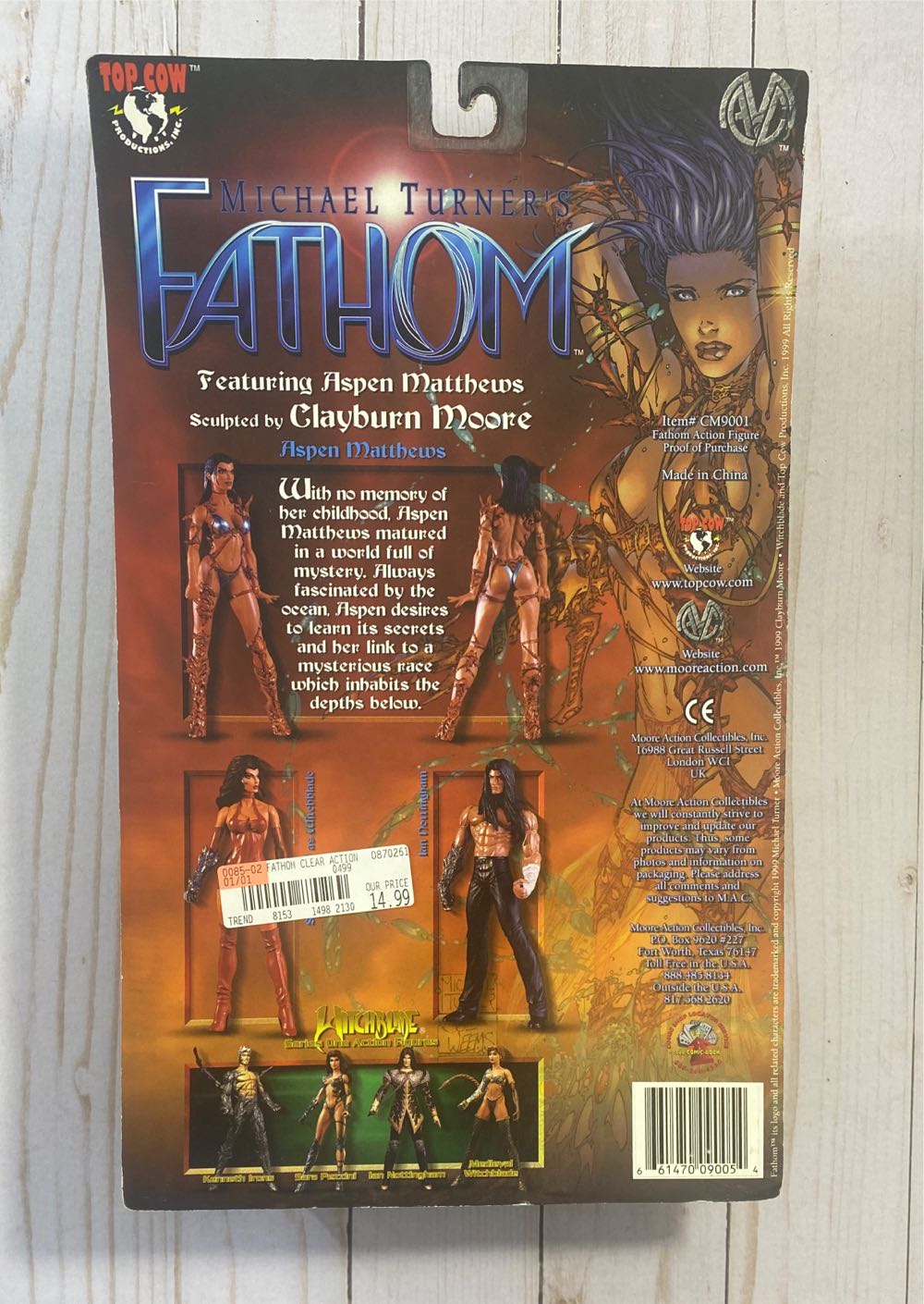 Fathom: Translucent Aspen Matthews - Moore Action Collectables (Girls) action figure collectible [Barcode 661470090054] - Main Image 2