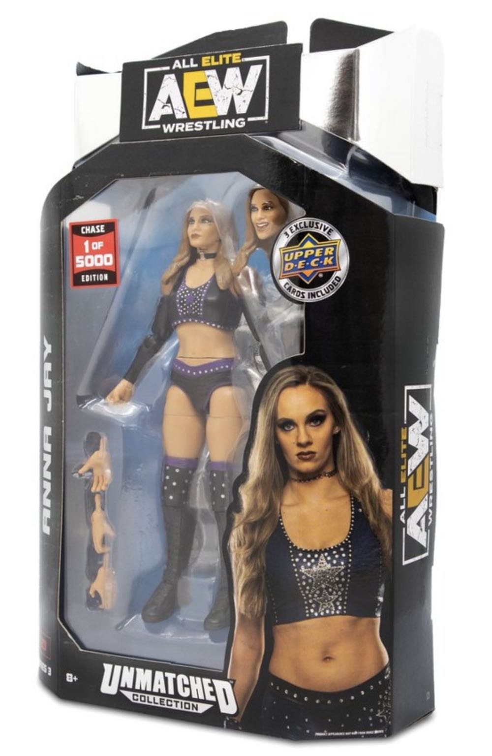 Anna Jay - AEW Unmatched Series 3 (Chase) - Jazwares AEW (AEW) action figure collectible [Barcode 191726415404] - Main Image 2