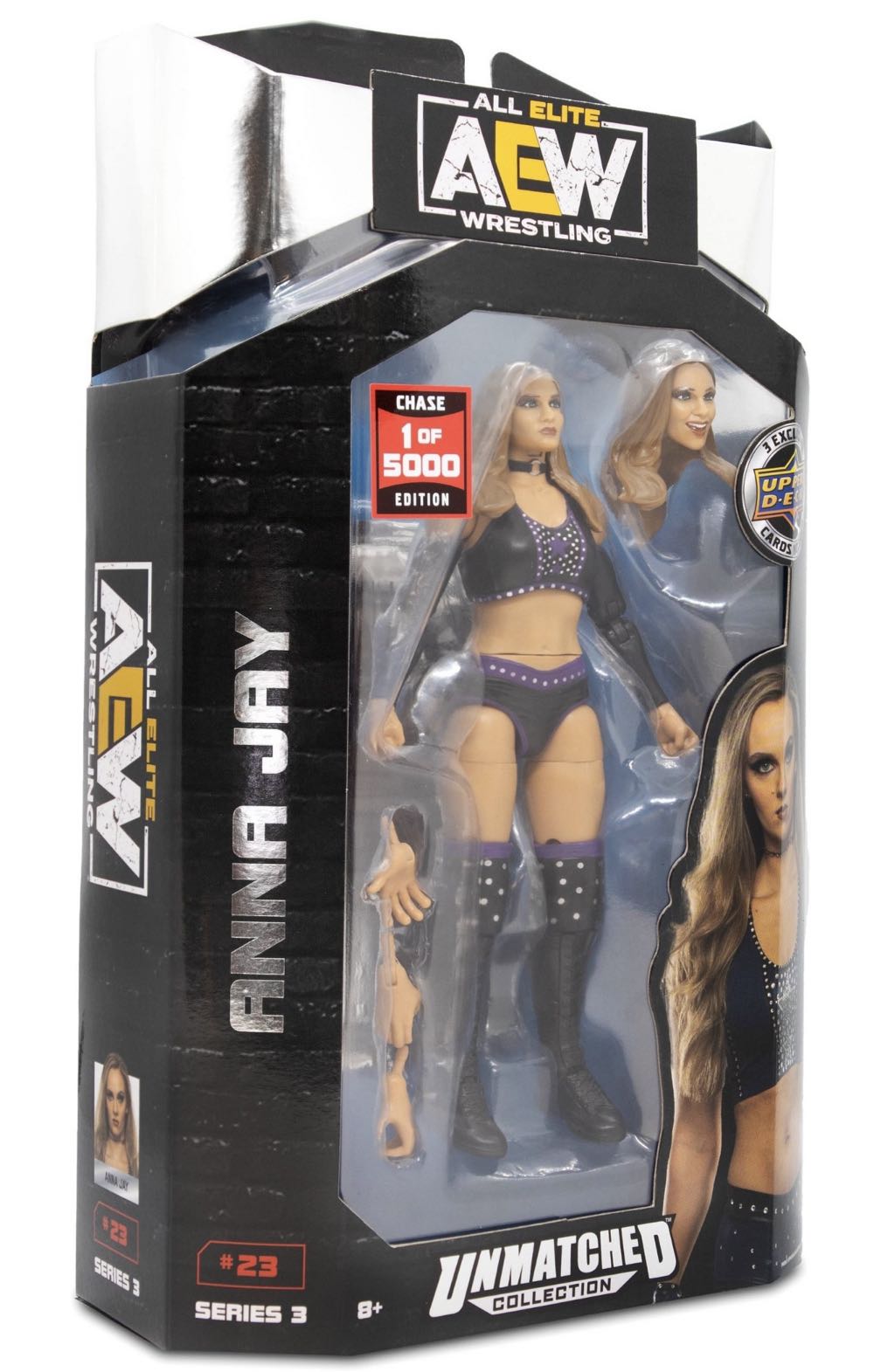 Anna Jay - AEW Unmatched Series 3 (Chase) - Jazwares AEW (AEW) action figure collectible [Barcode 191726415404] - Main Image 3
