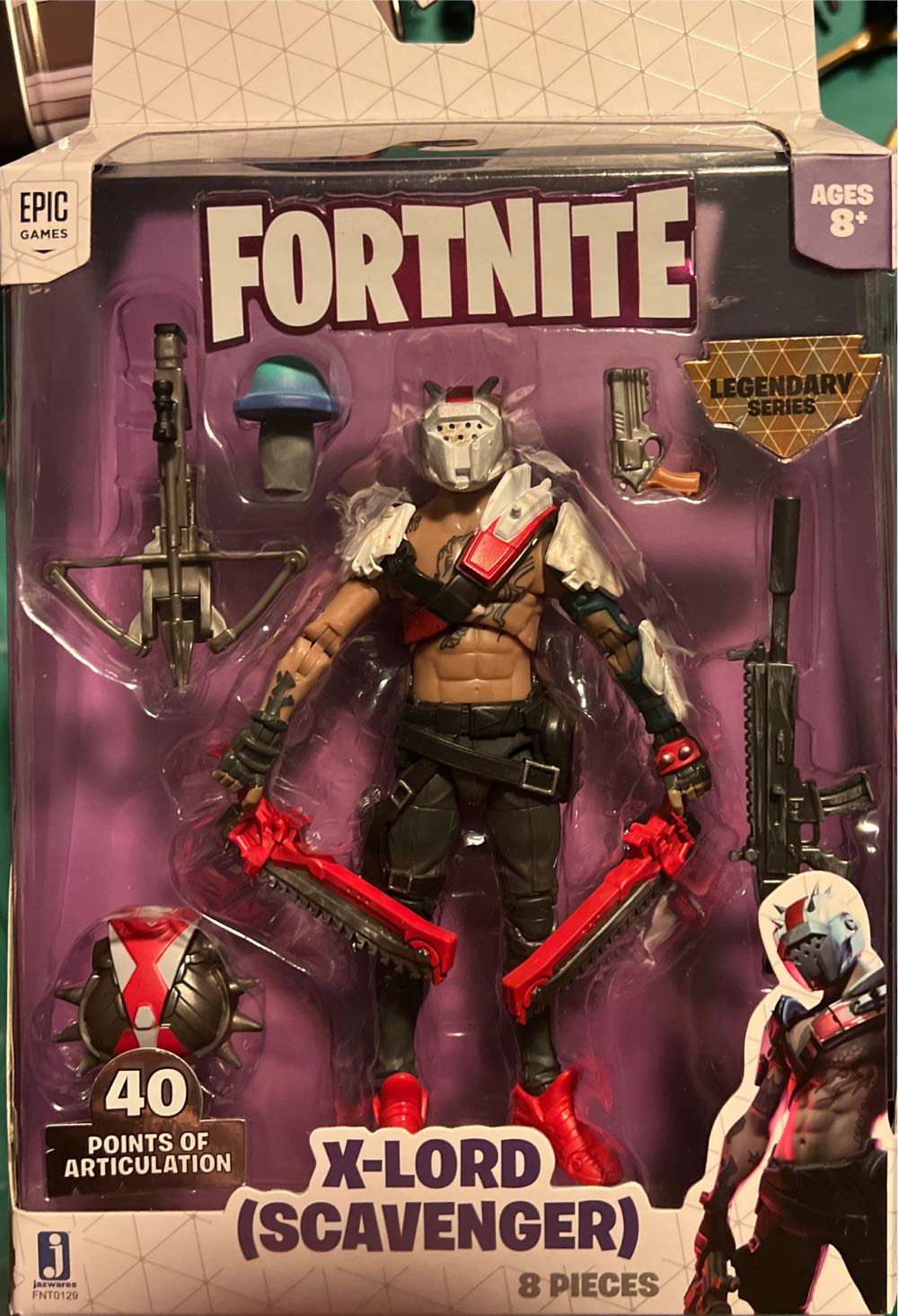 X-lord (Scavenger) - Jazzwares (Legendary Series) action figure collectible [Barcode 191726009436] - Main Image 2