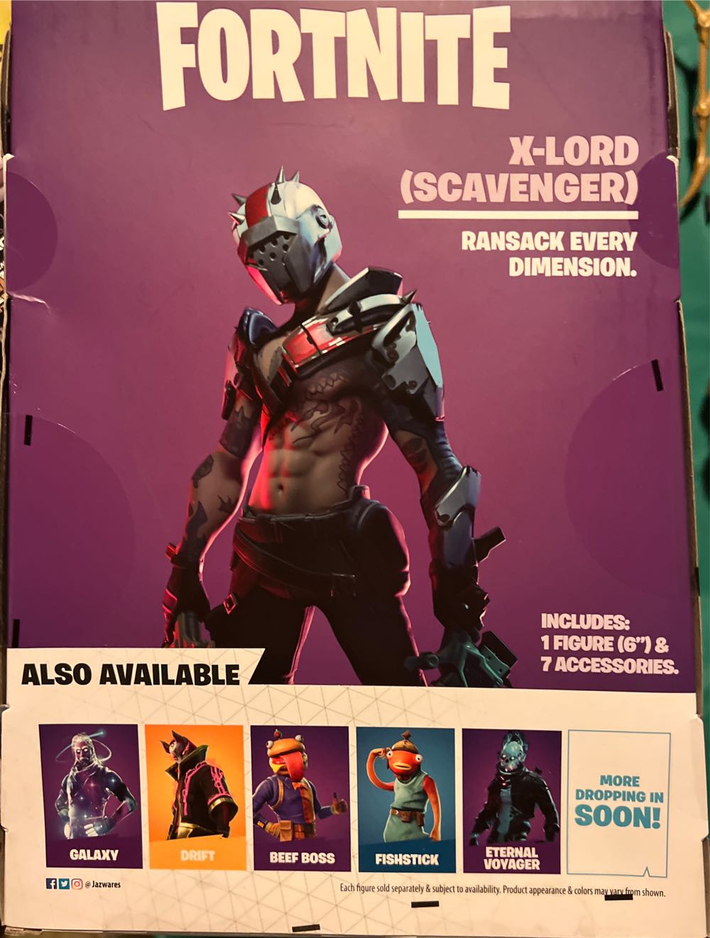 X-lord (Scavenger) - Jazzwares (Legendary Series) action figure collectible [Barcode 191726009436] - Main Image 3