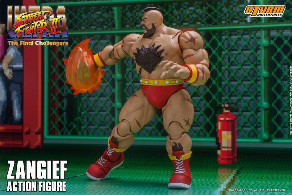 Storm Collectibles Street Fighter 2 Ultimate: The Final Challengers Zangief 1/12 - Storm Collectibles action figure collectible [Barcode 4897072871807] - Main Image 4
