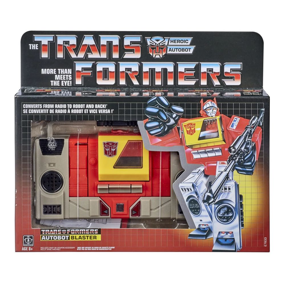 Blaster G1 - Hasbro -Transformers (Transformers G1) action figure collectible - Main Image 3