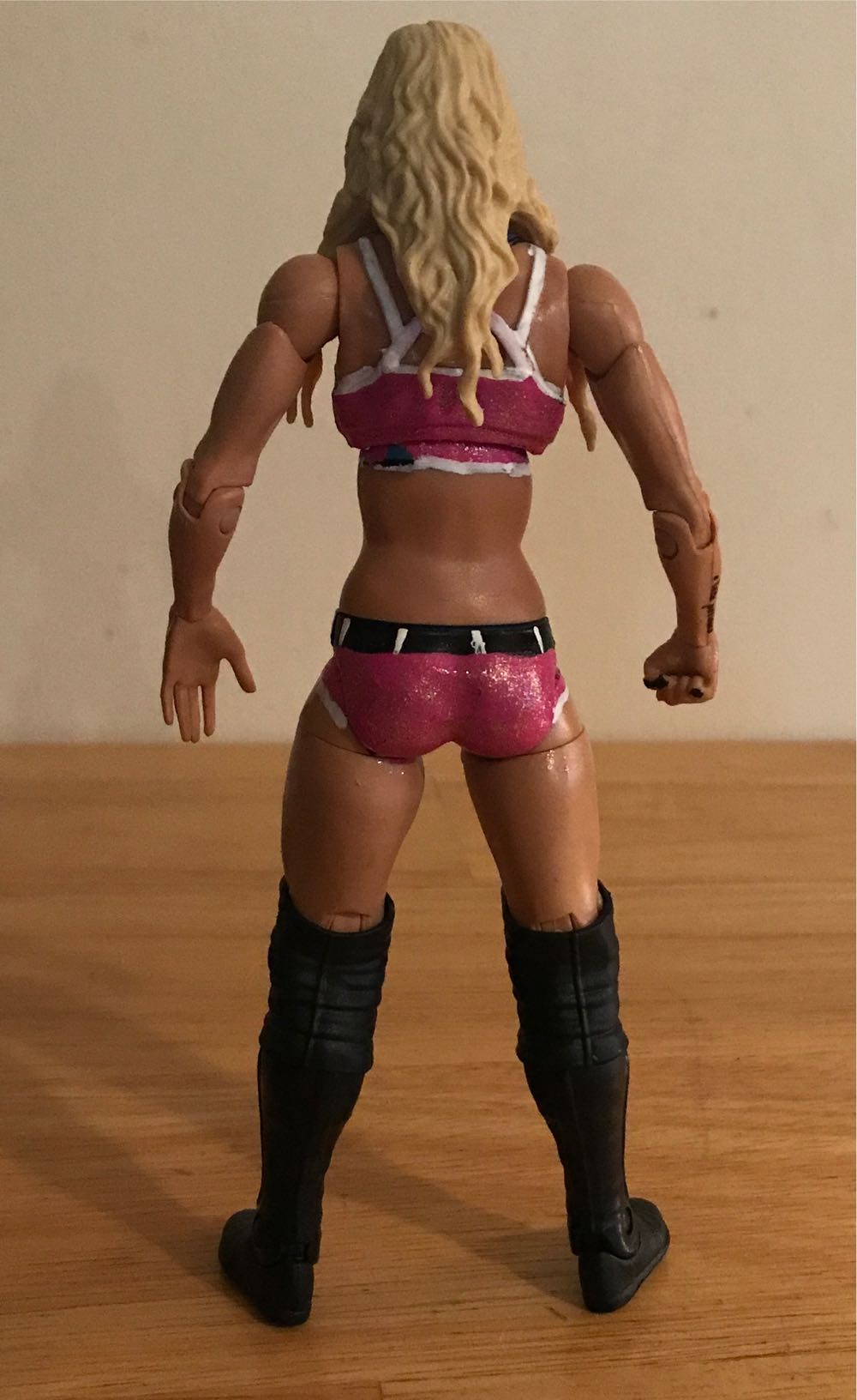 Charlotte Flair - Mattel Wwe (WWE Mattel Basic Custom) action figure collectible - Main Image 2