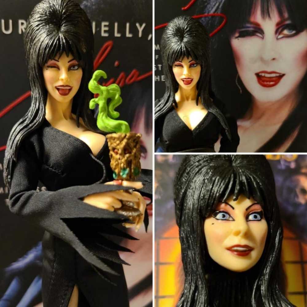Elvira Mistress of The Dark - Celebrity (Elvira Mistress of The Dark) action figure collectible [Barcode 634482560617] - Main Image 4