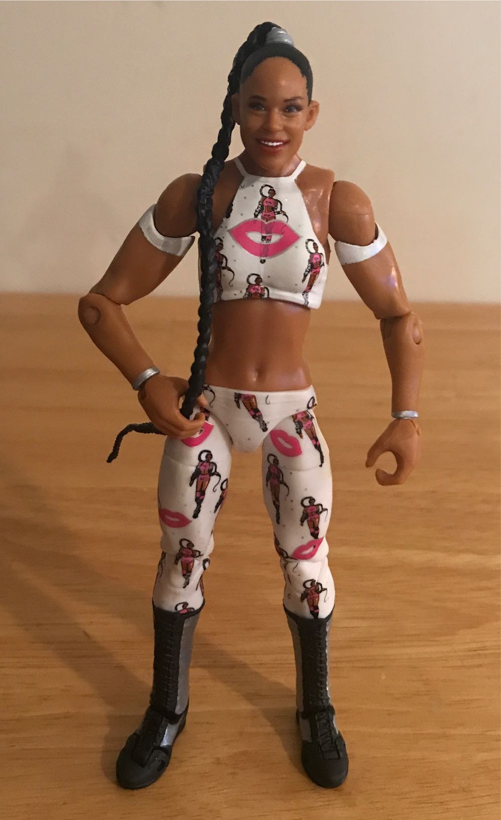 Bianca Belair - Mattel Wwe (WWE Mattel Basic Series 107) action figure collectible - Main Image 3